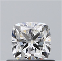 Natural Diamond 0.55 Carats, Cushion with  Cut, G Color, VS2 Clarity and Certified by GIA