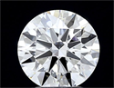 Del inventario de diamantes de laboratorio, 2.02 quilates, Redondo , Color E, claridad VVS2 y certificado IGI
