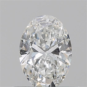 Picture of Natural Diamond 0.50 Carats, Oval with  Cut, G Color, SI1 Clarity and Certified by GIA