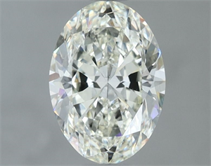 Picture of Natural Diamond 1.21 Carats, Oval with  Cut, J Color, VS2 Clarity and Certified by IGI