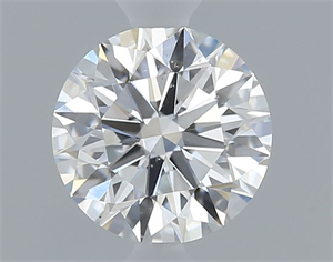 Foto Diamante Natural 0.53 quilates, Redondo , Color E, claridad SI1 y certificado GIA de