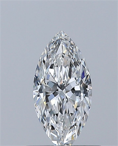 Picture of Natural Diamond 0.54 Carats, Marquise with  Cut, E Color, VVS2 Clarity and Certified by GIA