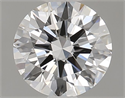 Diamante Natural 0.65 quilates, Redondo , Color F, claridad VVS1 y certificado GIA