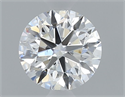 Natural Diamond 0.40 Carats, Round with Very Good Cut, F Color, SI1 Clarity and Certified by GIA