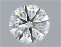 Natural Diamond 0.40 Carats, Round with Very Good Cut, F Color, SI1 Clarity and Certified by GIA