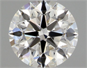 Diamante Natural 0.44 quilates, Redondo , Color H, claridad VS1 y certificado GIA