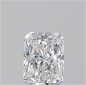 Diamante Natural 0.50 quilates, Radiante , Color D, claridad VVS1 y certificado GIA