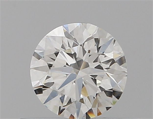 Picture of Natural Diamond 0.40 Carats, Round with Excellent Cut, H Color, VS1 Clarity and Certified by GIA