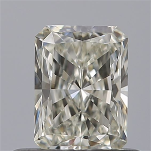 Picture of Natural Diamond 0.50 Carats, Radiant with  Cut, J Color, VVS2 Clarity and Certified by GIA