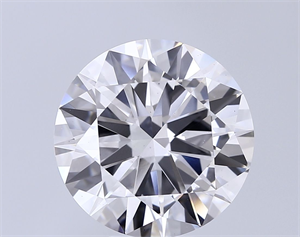 Picture of Lab Grown Diamond 8.00 Carats, Round with Excellent Cut, E Color, VS1 Clarity and Certified by IGI