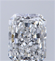 Diamante Natural 0.71 quilates, Radiante , Color E, claridad VS1 y certificado GIA