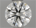 Natural Diamond 0.60 Carats, Round with Excellent Cut, I Color, SI2 Clarity and Certified by IGI