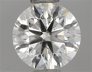 Picture of Natural Diamond 0.60 Carats, Round with Excellent Cut, I Color, SI2 Clarity and Certified by IGI