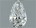 Natural Diamond 0.50 Carats, Pear with  Cut, G Color, VS2 Clarity and Certified by GIA