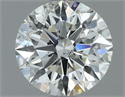 Diamante Natural 0.80 quilates, Redondo , Color I, claridad SI2 y certificado IGI