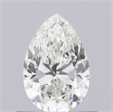 Natural Diamond 0.46 Carats, Pear with  Cut, J Color, VS1 Clarity and Certified by GIA