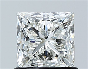 Picture of Natural Diamond 1.00 Carats, Princess with  Cut, I Color, VS2 Clarity and Certified by GIA