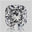 Natural Diamond 0.53 Carats, Cushion with  Cut, D Color, VVS2 Clarity and Certified by GIA