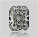 Natural Diamond 0.50 Carats, Cushion with  Cut, I Color, VS1 Clarity and Certified by GIA