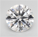 Del inventario de diamantes de laboratorio, 2.85 quilates, Redondo , Color D, claridad VVS2 y certificado GIA