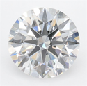 Lab Grown Diamond 2.53 Carats, Round with Ideal Cut, D Color, VVS1 Clarity and Certified by IGI
