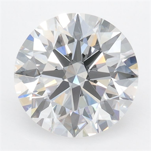 Picture of Lab Grown Diamond 2.53 Carats, Round with Ideal Cut, D Color, VVS1 Clarity and Certified by IGI