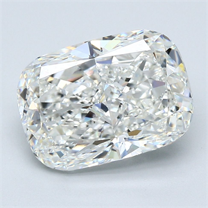 Picture of Natural Diamond 5.01 Carats, Cushion with  Cut, H Color, VS1 Clarity and Certified by GIA