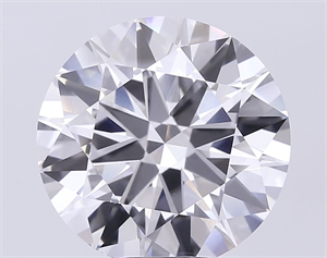 Picture of Lab Grown Diamond 9.09 Carats, Round with Excellent Cut, E Color, VVS2 Clarity and Certified by IGI