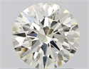 Natural Diamond 1.16 Carats, Round with Excellent Cut, J Color, VVS2 Clarity and Certified by IGI