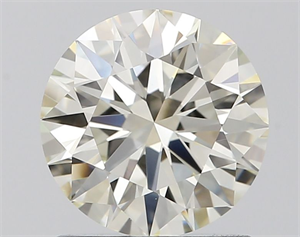 Picture of Natural Diamond 1.16 Carats, Round with Excellent Cut, J Color, VVS2 Clarity and Certified by IGI