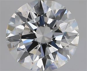 Picture of Lab Grown Diamond 1.50 Carats, Round with Excellent Cut, E Color, VS2 Clarity and Certified by IGI