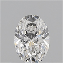 Diamante Natural 0.50 quilates, Ovalado , Color D, claridad VVS1 y certificado GIA
