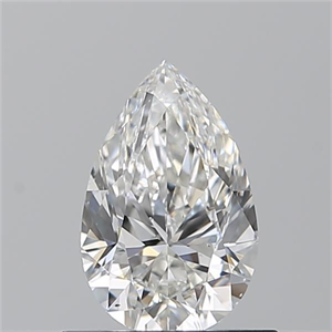 Picture of Natural Diamond 0.70 Carats, Pear with  Cut, F Color, VS2 Clarity and Certified by GIA