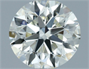 Diamante Natural 1.00 quilates, Redondo , Color I, claridad VVS2 y certificado IGI