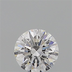 Foto Diamante Natural 0.60 quilates, Redondo , Color D, claridad IF y certificado GIA de