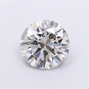 Picture of Lab Grown Diamond 1.04 Carats, Round with Excellent Cut, H Color, VS1 Clarity and Certified by IGI