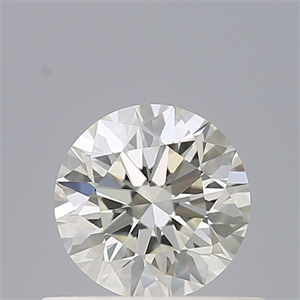Picture of Natural Diamond 0.41 Carats, Round with Excellent Cut, H Color, VVS1 Clarity and Certified by IGI