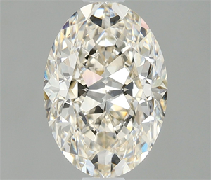 Picture of Natural Diamond 1.03 Carats, Oval with  Cut, I Color, VS2 Clarity and Certified by IGI