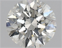Diamante Natural 0.90 quilates, Redondo , Color I, claridad SI1 y certificado GIA