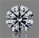 Lab Grown Diamond 3.10 Carats, Round with Ideal Cut, F Color, VS1 Clarity and Certified by IGI