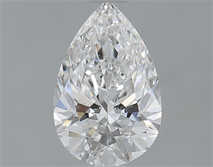 Picture of Natural Diamond 1.00 Carats, Pear with  Cut, F Color, SI1 Clarity and Certified by GIA