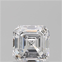 Natural Diamond 1.05 Carats, Asscher with  Cut, D Color, VS2 Clarity and Certified by GIA