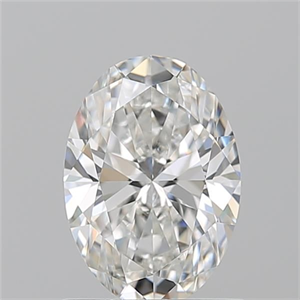 Picture of Natural Diamond 1.07 Carats, Oval with  Cut, G Color, IF Clarity and Certified by GIA