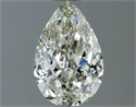 Natural Diamond 0.70 Carats, Pear with  Cut, I Color, VVS2 Clarity and Certified by IGI