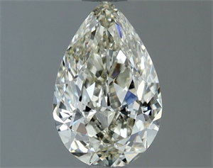 Picture of Natural Diamond 0.70 Carats, Pear with  Cut, I Color, VVS2 Clarity and Certified by IGI