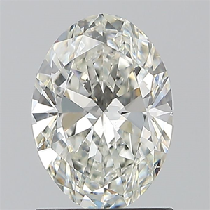 Foto Diamante Natural 1.20 quilates, Ovalado , Color H, claridad SI1 y certificado GIA de