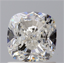 Diamante Natural 1.20 quilates, Del cojín , Color H, claridad SI1 y certificado GIA