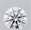 Del inventario de diamantes de laboratorio, 4.06 quilates, Redondo , Color D, claridad IF y certificado IGI