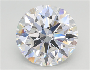 Picture of Lab Grown Diamond 6.02 Carats, Round with Excellent Cut, E Color, VS1 Clarity and Certified by GIA