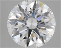 Lab Grown Diamond 5.06 Carats, Round with Ideal Cut, F Color, VVS1 Clarity and Certified by IGI